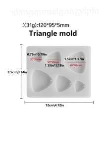 Earrings Dropping Silicone Mold DIY Jewelry Set Earrings Pendant Hanging Making Resin Creative Jewelry Handicraft Enthusiasts Gift (Multiple Styles To Choose From) - White - View 16