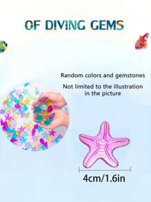 40 piezas Juego colorido de conchas/caracolas/estrellas de mar de acrílico, decoraciones de tesoro de buceo de playa, vacaciones, piscina, decoraciones de gemas marinas, decoraciones de conchas y caracolas, manualidades, decoraciones para fiesta de cumpleaños, navidad, regalos