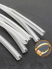 Invisible Ring Sizer Adjuster, Suitable For Loose Rings, Fits All Finger Sizes, Multiple Finger Sizes Available, Comfortable And Protective Ring Adjuster, Transparent Silicone Ring Adjuster, Jewelry Making Protective Core Rod, Separator, Adjuster, Inserter - Multicolor - View 3