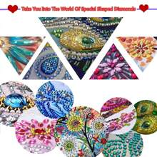 1pc Diamond Art Kit, 5D DIY Diamond Painting Peacock, 29.97*29.97cm - Crafts, Using Special Shaped Crystals And Diamonds, Frameless Wall Decor, Great For Adding Shine And Charm, An Ideal General Holiday Creative Gift