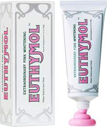 EUTHYMOL Whitening Toothpaste (3.7fl Oz) - Stain Removal In 2 Weeks, Long-Lasting Freshness For Sensitive Gum &Amp; Teeth. Bad Breath, Cavity Prevention.  Aluminum Tube - Pack Of 1 - View 1