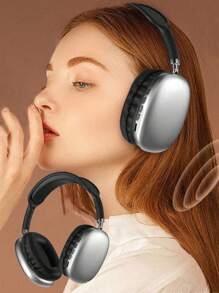 Retro Wireless Headphones, Wireless Headset Subwoofer Cell Phone Computer Universal, Portable And Lightweight Ultra-Long Battery Life,Cannot Be Retracted, Folded