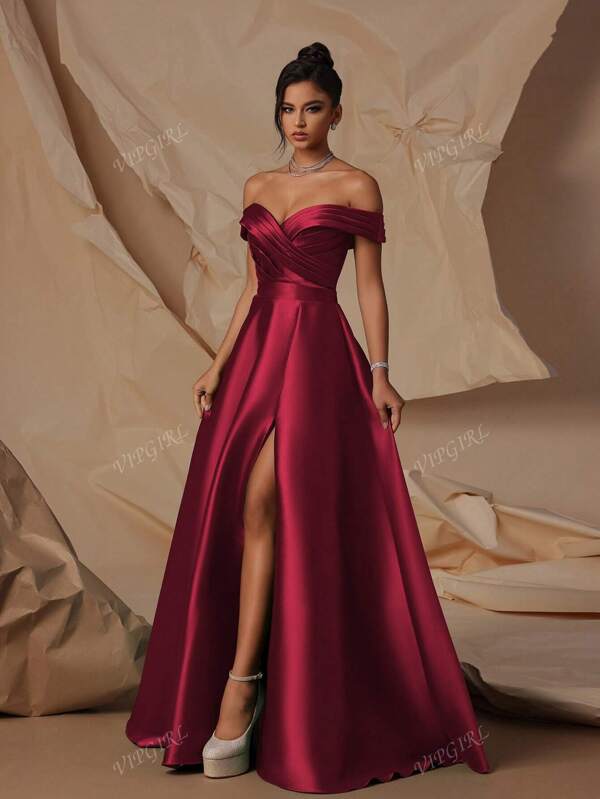 VIPGIRL Robes de bal pour femmes, Robes semi-formelles, Pour anniversaire, invité de mariage, Robe de soirée de remise des diplômes
