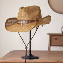 Women Funny Hat - 卡其色 - 查看 1