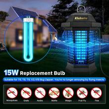 Replacement Light Bulb Bug Zapper 15W Bug Light Bulbs For K15 X3 T6 T8 T9 Bug Zapper Outdoor 4Pin Base U Shaped Twin Tube Bulb For Outdoor Mosquito Zapper - Blue - View 2