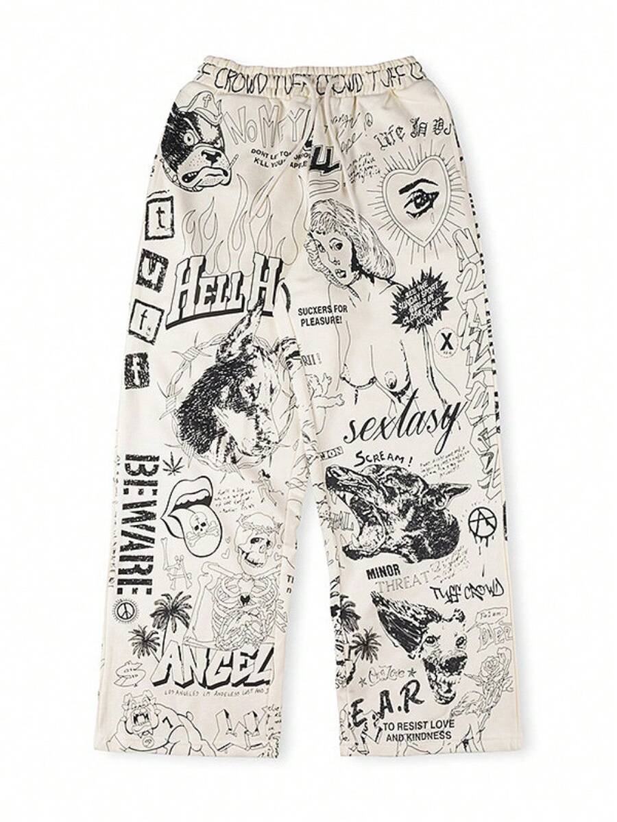 TUFF CROWD Fashion  Versatile Trousers Men - 15 - View 1