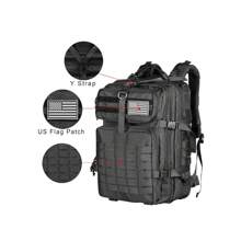 Großer Kapazität Wanderrucksack, taktischer Rucksack mit vielen Fächern, geeignet für Wandern, Radfahren und Outdoor-Sport, Rucksack für Wanderungen