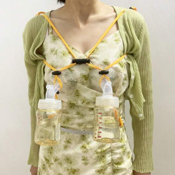 Handsfree Breastfeeding Pumping Bra Strap, For Medela Lansinoh Breast Pumps, Frees Up Hands During Pumping