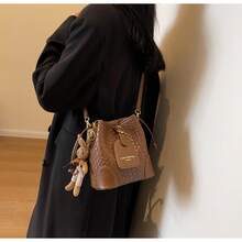 Vintage Crossbody Phone Bag Small Bag Women New Drawstring Bag