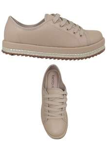 Beira Rio Flatform Casual Women's Sneakers 4196.1203 - 米色 - 查看 5