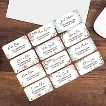 Personalized Floral Theme Address Labels - Customizable Return Address Stickers, Suitable For Letters, Cards And Gift Packages - Perfect For Home Office, Celebrations And Daily Mail - Waterproof And Easy To Apply Customized Labels - Elegant Floral Design Adds A Stylish Touch To Your Mail - Ideal For Weddings, Parties And Special Occasions - High Quality And Durable Address Labels, Meet All Your Mailing Needs, Holiday Calendar - Style D - View 8
