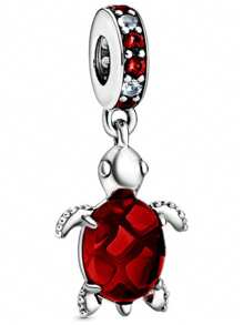Disney Disney 100th Anniversary Enchanted Carriage Lab-Grown Rhinestone Charm Fits Bracelet Women 925 Silver Jewelry