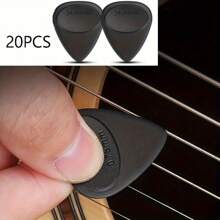 20 UNIDADES Púas de guitarra para una mejor capacidad de interpretación - Duraderas, grosor de 0,7 mm para guitarra acústica, eléctrica y bajo