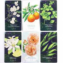 一套 52 张卡片，用于增强身体、心灵和精神，精油疗愈卡，植物疗法神谕卡，适合女性初学者，采用优质纸质材料