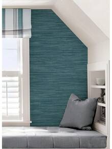 Papel pintado para pelar y pegar - Azul Acero - Ver 6