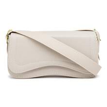 Women's Baguette Shoulder Bag - Beige - View 4