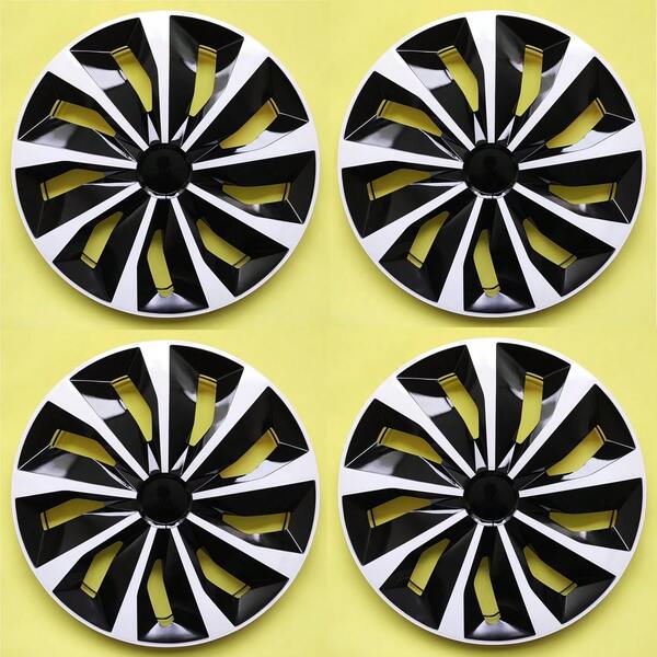 4pcs Hubcaps For Cars With 16 Inch Iron Wheels, Made Of PP Plastic Can Be Used To Decorate