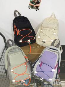 Outdoor Backpack For Women, Lightweight Backpack, Multipurpose Shoulder Bag, Crossbody Bag, Chest Bag, Sports & Hiking Daypack