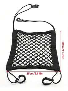 Car Inter-Seat Storage Mesh Pockets Car Seat Seat Back Organizer Shelves Hanging Bag - Multicolor - View 3