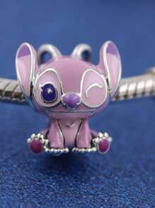 Disney Disney 925 Sterlingsilber Mickey Blumen Elfen Charm Original Perle für Plata De Ley 925 Silber Armband DIY Schmuck Geschenk