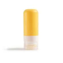 1pc 60ml Silicone Travel Bottle, Cosmetics Storage Refillable Container