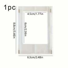 10 piezas Portafotos magnético creativo y multicolor para tarjetas y fotos, soporte de escritorio para marco de fotos - Multicolor - Ver 11