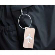 1 Pc Bayite Key Rings Stainless Steel Wire Keychains Cable Heavy Duty Luggage Tags Loops Tag Keepers 2mm Twist Barrel Pack Of 12 (Cable Length: 6 Inches) - Random color - View 3
