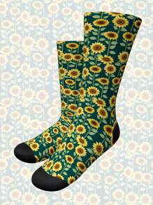 Juego de 3 pares de calcetines deportivos estampados - Calcetines deportivos tipo tripulación unisex para correr, yoga, baloncesto, calcetines de gimnasio transpirables y elásticos con soporte de arco y agarre antideslizante, juego de calcetines de entrenamiento coloridos con diseños de arte abstracto y patrones geométricos para hombres, mujeres y adolescentes.