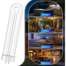 Replacement Light Bulb Bug Zapper 15W Bug Light Bulbs For K15 X3 T6 T8 T9 Bug Zapper Outdoor 4Pin Base U Shaped Twin Tube Bulb For Outdoor Mosquito Zapper - Blue - View 5