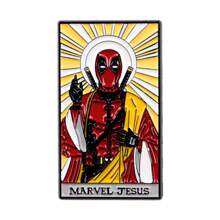 Marvel Śliczne emaliowane szpilki na klapę plecaka, damskie broszki, ubrania, prezenty, biżuteria, akcesoria modowe