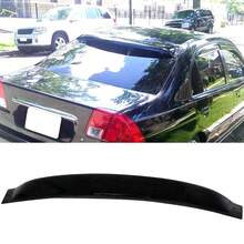 1x Rear Roof Window Spoiler For 2001-2005 Hondas' CIVIC 4DR Factory Style Acrylic Wind Deflector Rain Guard Sunshades Best Car Accessories For New Year 2002 2003 2004 - màu đen - Xem 6