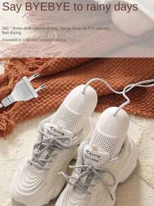 RAF 1pc Odor Eliminating Shoe Dryer For All Types Of Footwear, 360 ° All-Round Constant Temperature Shoe Drying Machine, Suitable For All Seasons Without Damaging Shoes