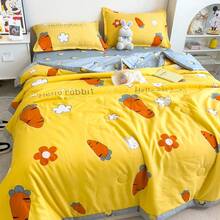 夏クールキルト、エアコンキルト、夏ギフト、かわいい薄手キルト、洗濯機で洗える、洗える、シングル学生寮キルト、キルトコア - ガーデンパーティー[型崩れしにくく,洗濯しても新品同様] - チェックする 6