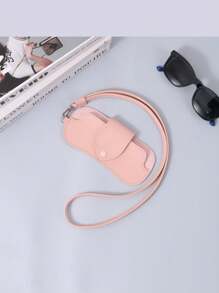 Fashionable Multifunctional Glasses Storage Bag Pressure-Resistant Portable Glasses Clip, Eye Box, Women'S Portable Glasses Protective Cover Travel Essentials Travel School Back To School School Supplies Holiday Camping Holiday Essentials Vacation Accessories Mini Summer