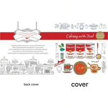1pc English Version Secret Garden Coloring Book For Adults, Stress Relief Hand Drawing Painting Book, Student Graffiti Drawing Book
