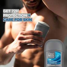 Men+Care Clean Comfort Antiperspirant Stick (0.5oz): 72H Sweat & Odor Protection + 1/4 Moisturizing Cream - 0.5 Ounce (Pack of 1) - 查看 3