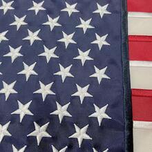 New  American Flag Garden Flag Embroidered Stars 12x18 Inch USA All Flags For Yard US Flag Dr Outdoor - Embroidered Stars - 查看 2