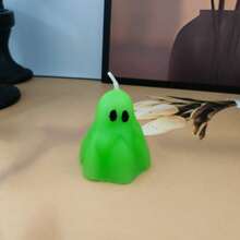 1 Stück, 17 Formen Halloween Geist duftende Kerze, Heimdekoration, Feiertagsgeschenk, Badezimmer Duft