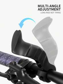 TOSUOD 1Pair Lightweight Bicycle Extended Handlebar Mountain Bike Bar Ends Deputy Handle Fluorescent Hand Grip Deputy Handle Claw Handle - Multicolor - View 7