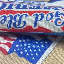 New  Garden Flag Stand  American Garden Flags God Bls America And Car Yard Flag 12x18 Inch Holder Pole Stake Double Side For Outside  Clips And Stopper For Memorial Day 4 Th Of July - God Bls America-汽車花園旗架 - 查看 4
