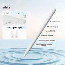 Bolígrafo digital compatible con iPad 9th 10th Gen, Apple Pencil 2nd Generation, carga rápida compatible con iPad Pro 11/12.9 3/4/5 Gen, iPad Mini 5/6, iPad 6/7/8, iPad Air 3/4/5, Apple Pen compatible con iPad 2018-2025
