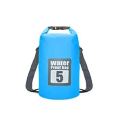5L/10L/15L/20L/30L Bolsa seca impermeable de PVC para deportes al aire libre para canoa, kayak, rafting, natación, viaje, mochila