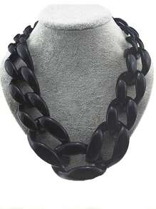 1pc Exaggerated Large Color Chain Necklace, Women Jewelry Gifts For Teachers