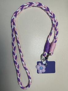2026 New Year, Valentine's Day, High-Quality Woven Phone Lanyard, Universal Phone Case Strap Holder, Can Be Worn Diagonally, Comes With Cord, Suitable For Women, Can Be Used As Smartphone Keychain, Smartphone Wristband, Keychain, Bag Strap. - Multicolor - View 23