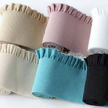 2 Stücke/Packung DIY Kleidung Spitzen Elastikband, Bund Stretchband - Geeignet für DIy Kleider, Kleidung, Hosen, Schuhe und Hut Dekoration - Verschiedenfarbig - Übersicht 4