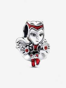 Disney Disney 100th Anniversary Enchanted Carriage Lab-Grown Rhinestone Charm Fits Bracelet Women 925 Silver Jewelry