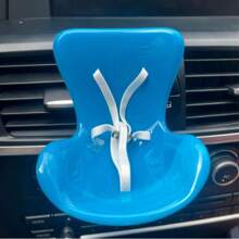 molletta per decorazione della bocchetta dell'aria dell'auto, accessorio per bambola labubu seduta, accessorio per casa delle bambole labubu con cintura per bambola labubu