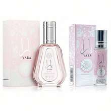Lattafa Yara 50ml Eau De Parfum For Women & Yara 10ml Musk Roll On - Floral - View 1