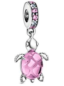 Disney Disney 100th Anniversary Enchanted Carriage Lab-Grown Rhinestone Charm Fits Bracelet Women 925 Silver Jewelry