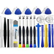 Kit de herramientas multifuncional 22-en-1 para desensamblar, juego de destornilladores para reparación de smartphone, iPad, computadora portátil, herramienta de mano